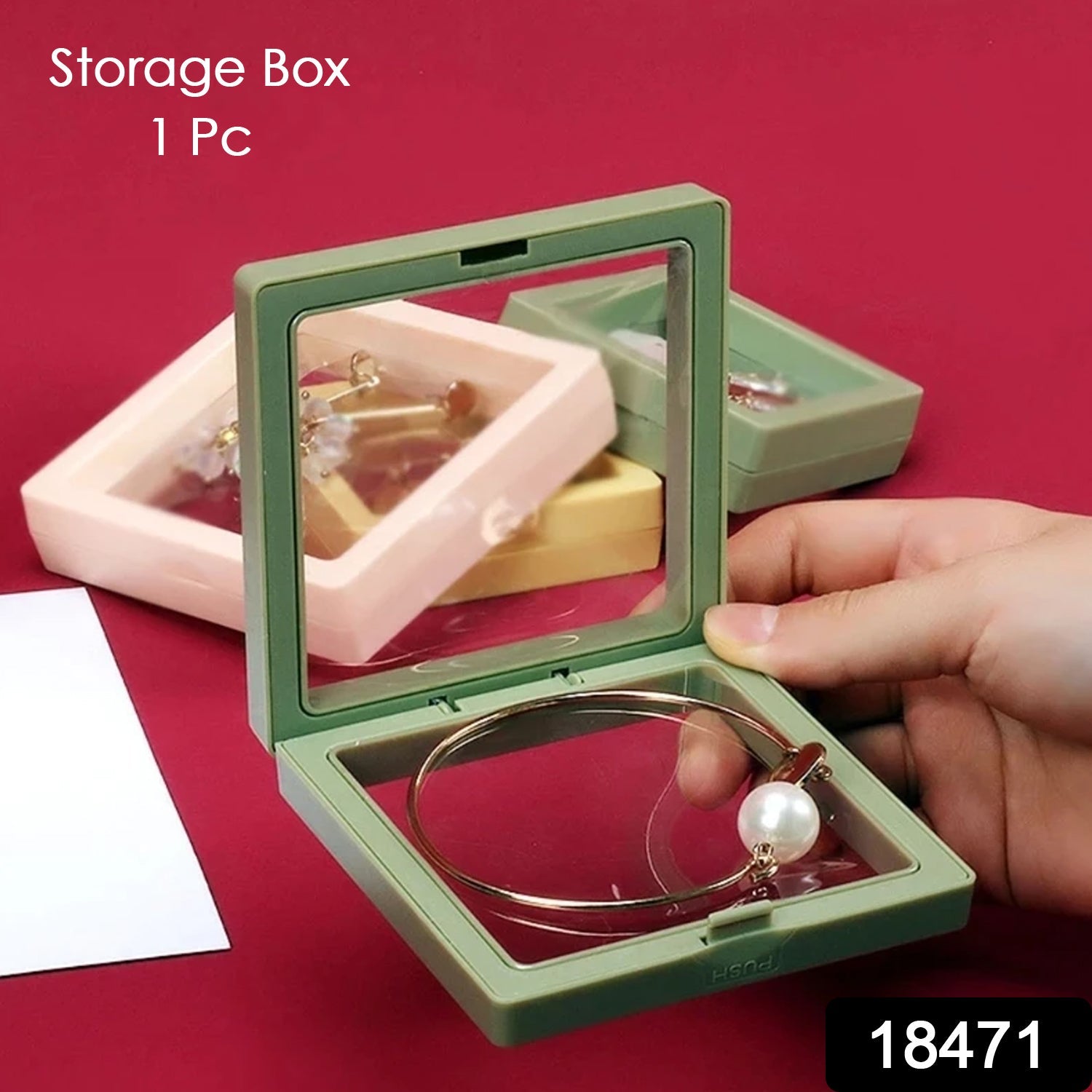 Gift Packaging 3D Floating Frame Display Case (1 Pc / Mix Color)
