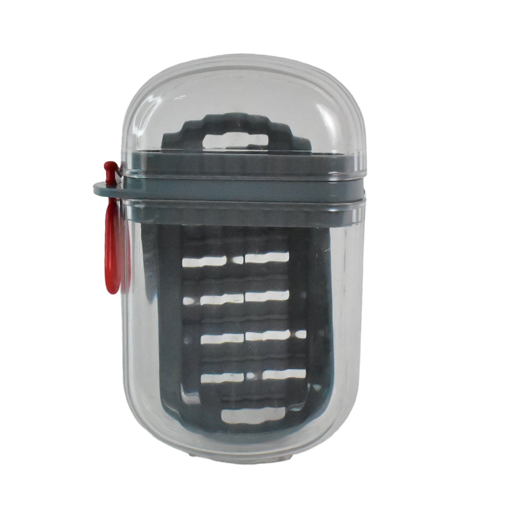 Multipurpose Soap Box Holder with Transparent Dust-Proof Lid ,Sabudani (1 Pc)