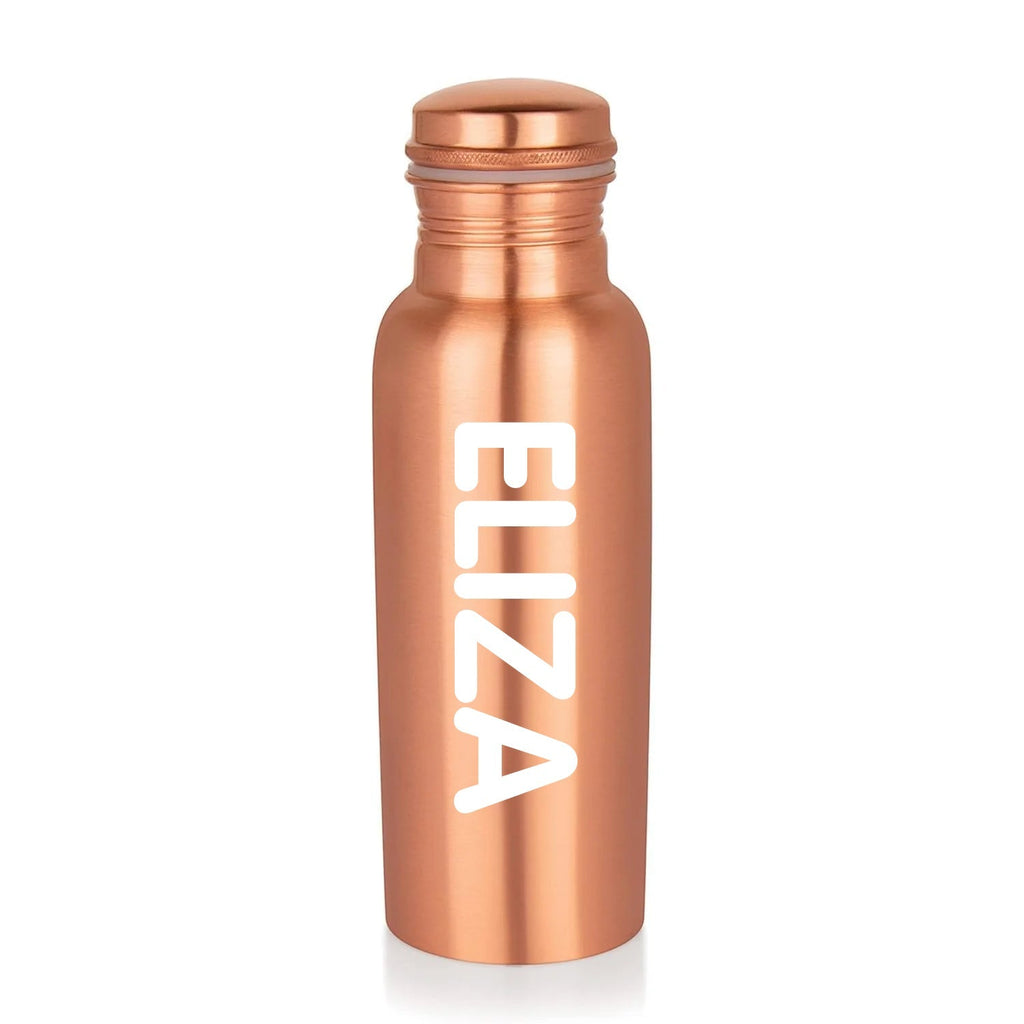 Customized Copper Water Bottle 2 Glasses with Gift Box (3 Pcs Set)