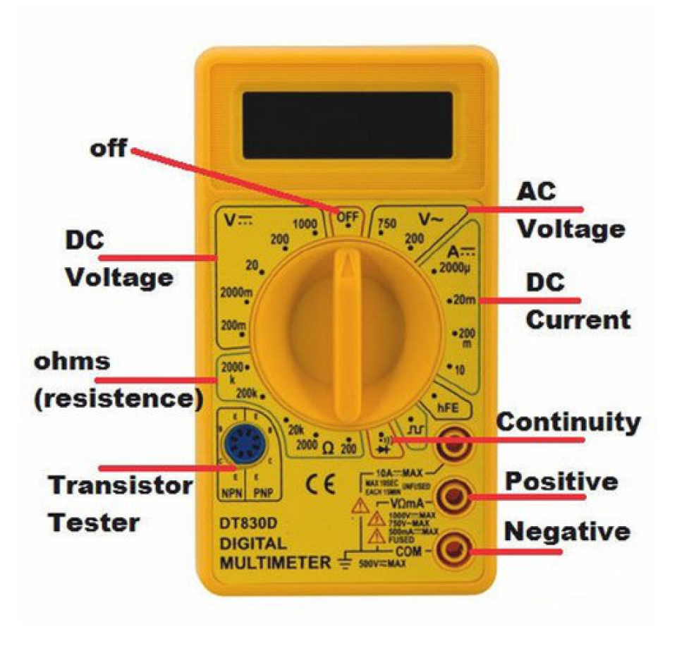 UNITY DT-830D Digital Multimeter