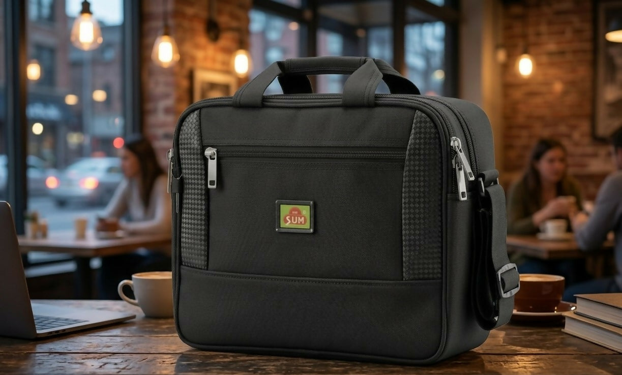 Executive Laptop Messenger Bag for Office & Business Use