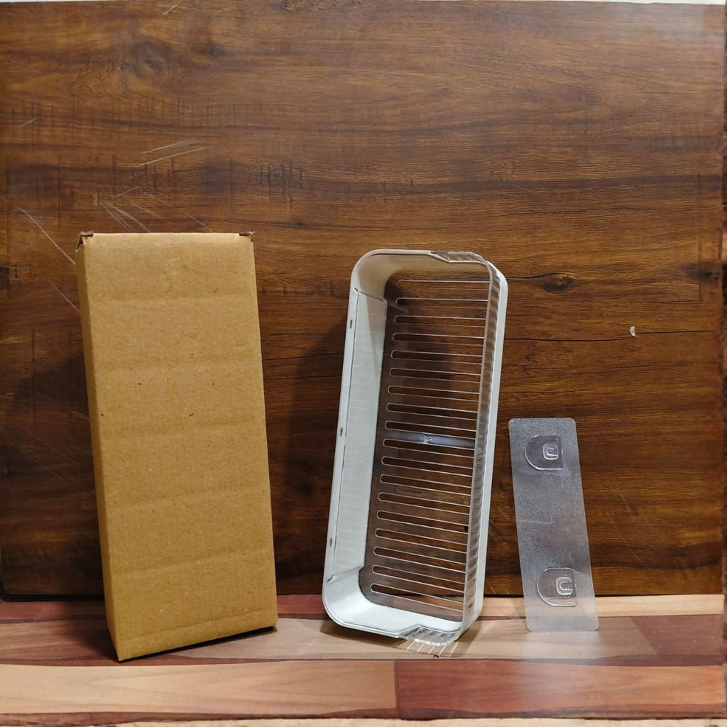 Wall Mounted Multipurpose Bathroom & Kitchen Storage Rack Organizer (1 Pc)