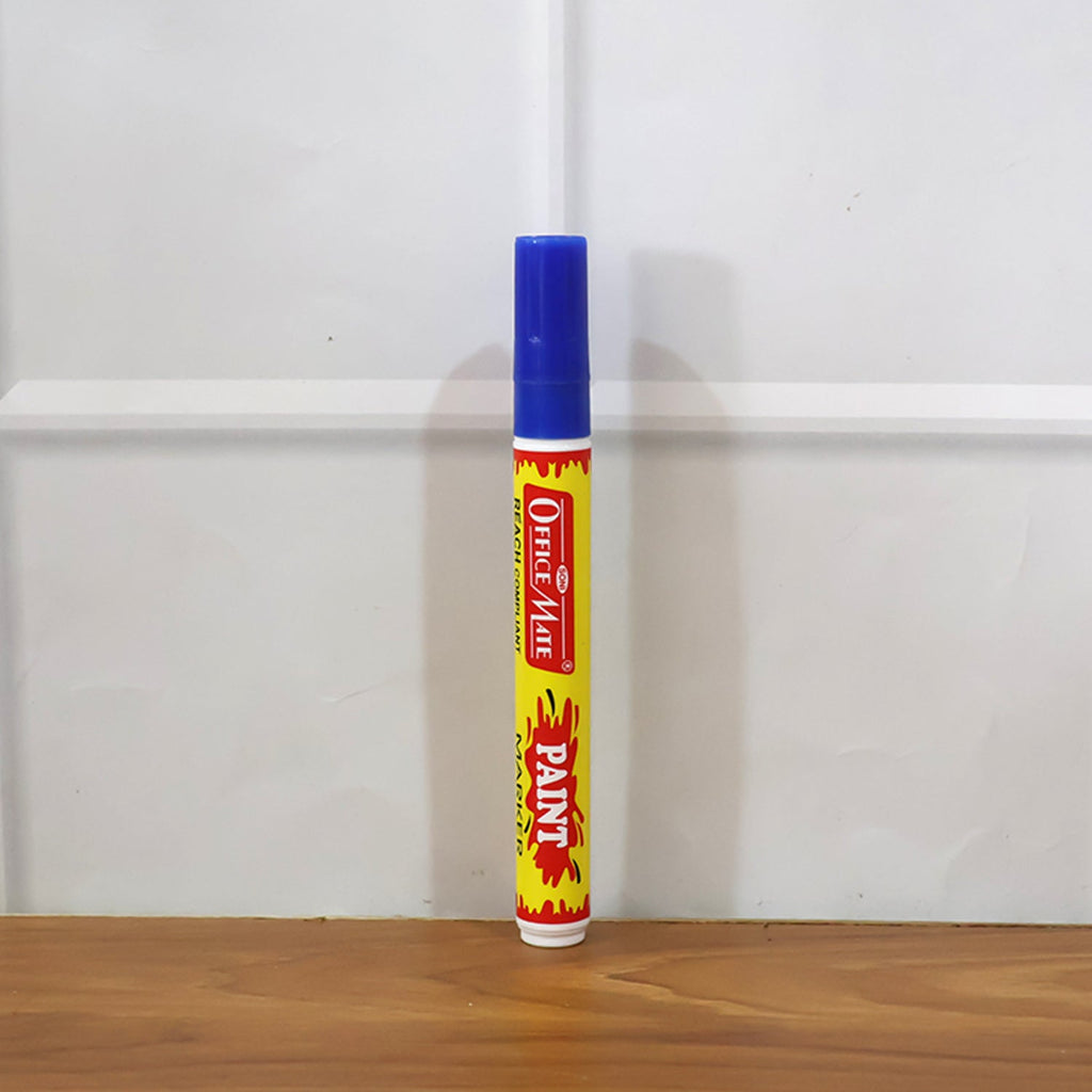 Officemate Permanent Paint Marker Pen Royal Blue