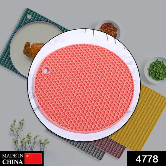 Silicone Hot Mat – Heat-Resistant Pad for Breakfast, Lunch & Dinner Use