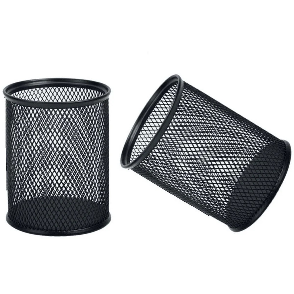 Metal Mesh Pen Holder for Desk (1 Pc): Pen Stand