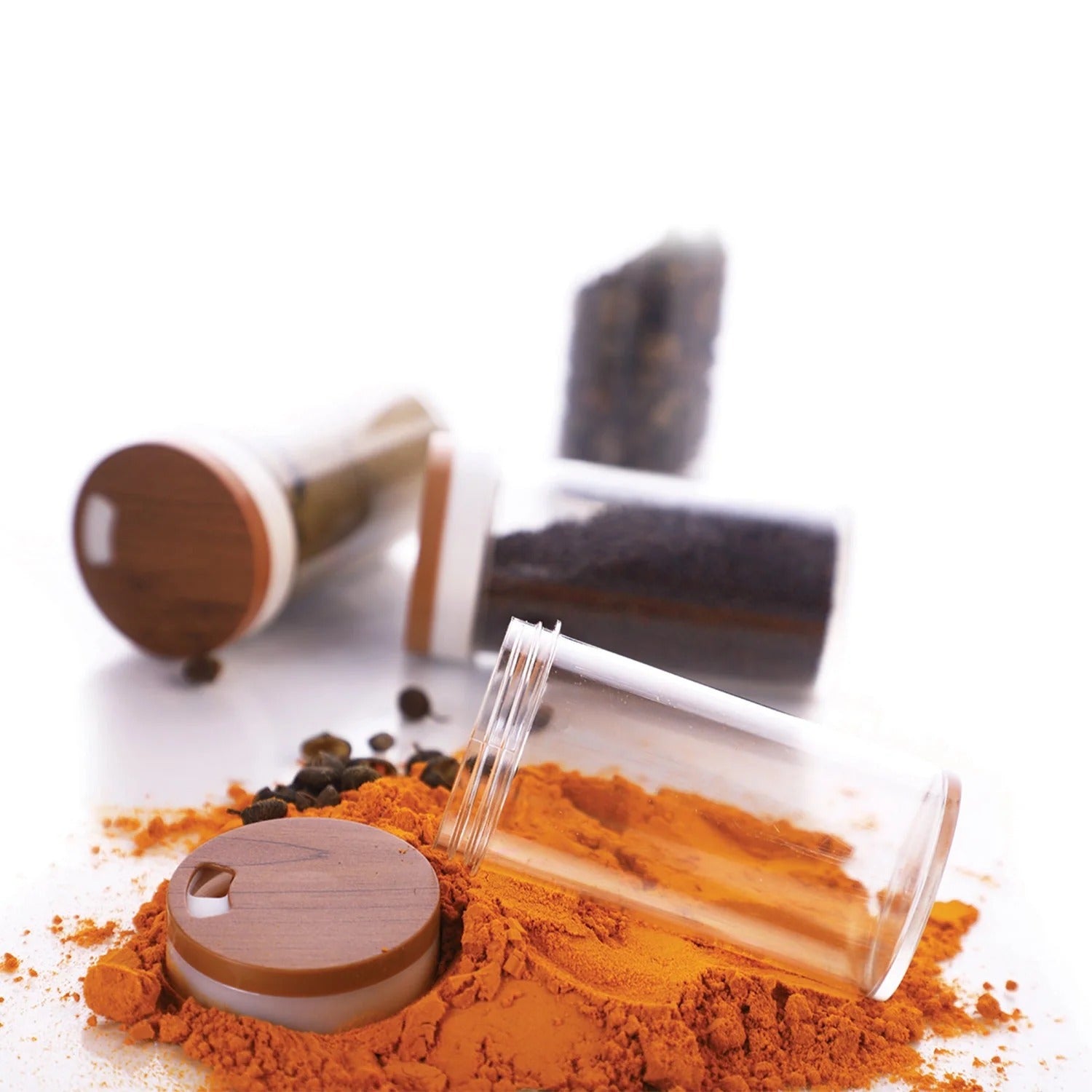 Ganesh 12-Jar Revolving Spice Rack Masala Box