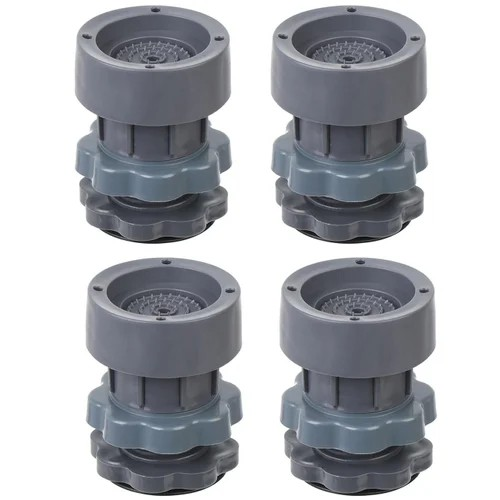 Adjustable Washing Machine Anti-Vibration Support Pads (4 Pcs Set)